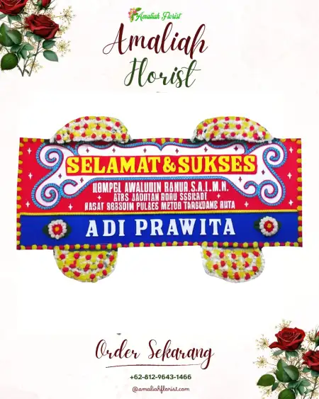 Papan Bunga Ucapan Selamat Padangjaya